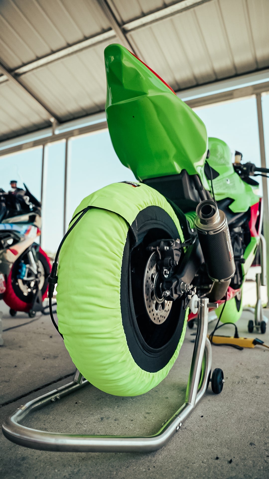 Moto-Tron Pro-Extreme Tire Warmers 110/140 | Dynasty Motoworks