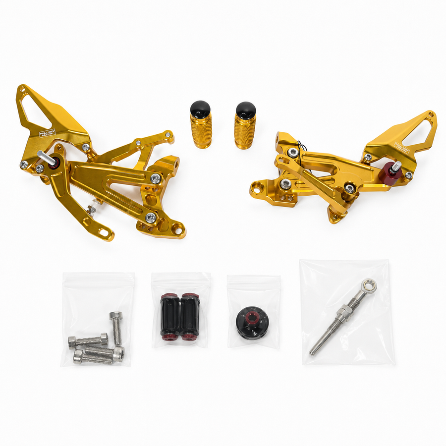 Rearsets (Gold) Track-Tested – Ducati Panigale V4
